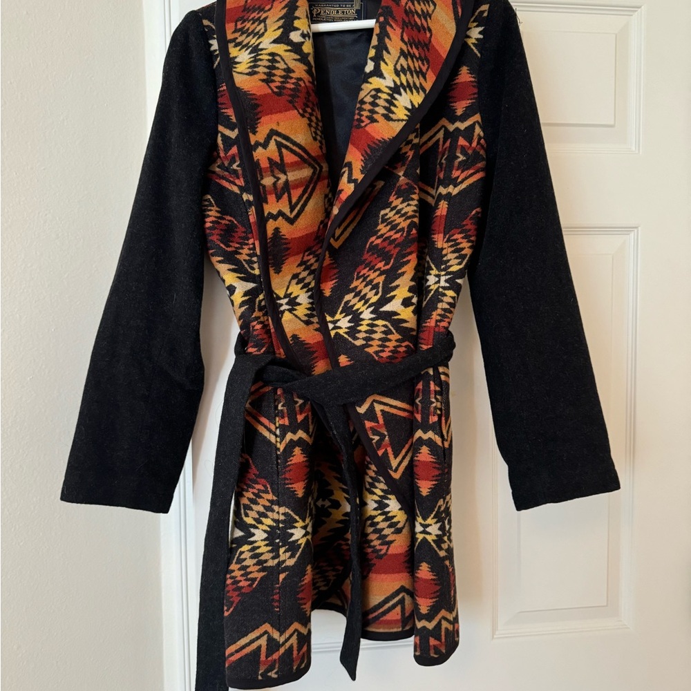 Pendleton wrap jacket